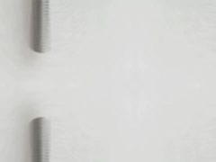 Les boulons de molybdène visse la tige filetée par molybdène