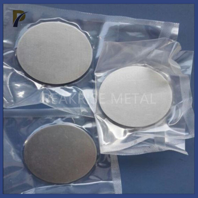 Round  Tungsten Sputtering Target For Magnetron Sputtering Coating Tungsten Disc Tungsten Target Tungsten Round Stock