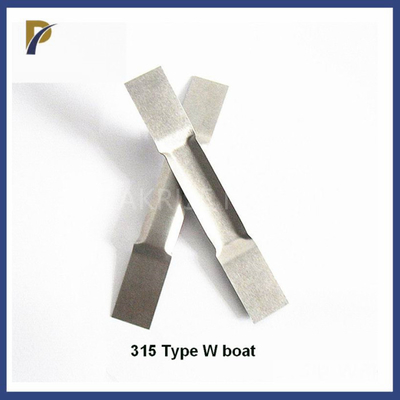 #510 Thermal Tungsten Evaporation Boat ASTM B 770 Standard  Evaporation Material Tungsten Boats Stamping Tungsten Boat