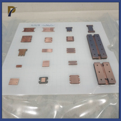 Mo70Cu30 / Cu  CPC Molybdenum Copper Alloy Heat Sink Sheet With Nickel Plated