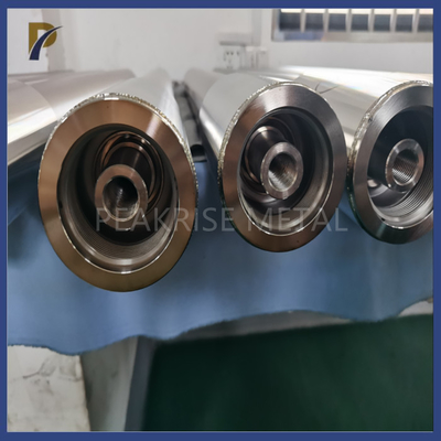 Dia 50.8mm Dry Molybdenum Electrodes In Stainless Steel Sheath For Glass Melting Furnace